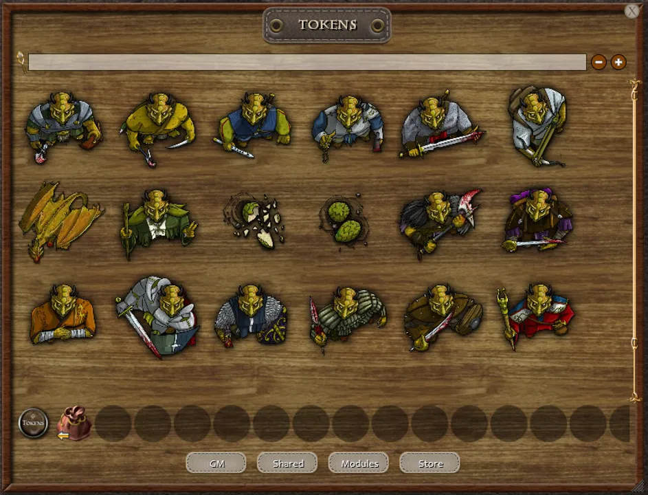 Fantasy Grounds - Bronze Dragons (Token Pack) Screenshot 0