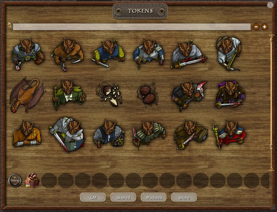 Fantasy Grounds - Copper Dragons (Token Pack) Screenshot 0