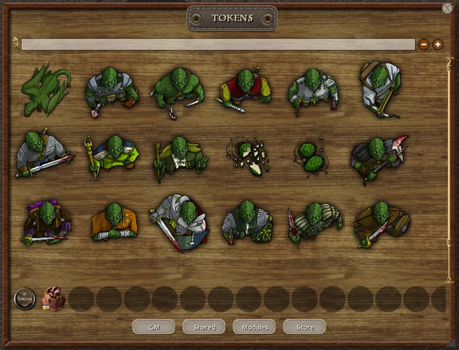 Fantasy Grounds - Green Dragons (Token Pack) Screenshot 0