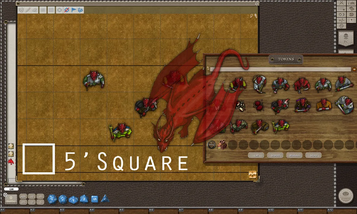 Fantasy Grounds - Red Dragons (Token Pack) Screenshot 1