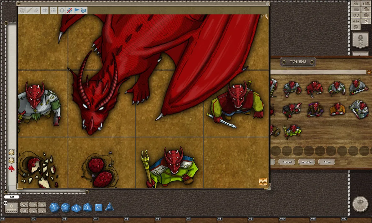Fantasy Grounds - Red Dragons (Token Pack) Screenshot 3