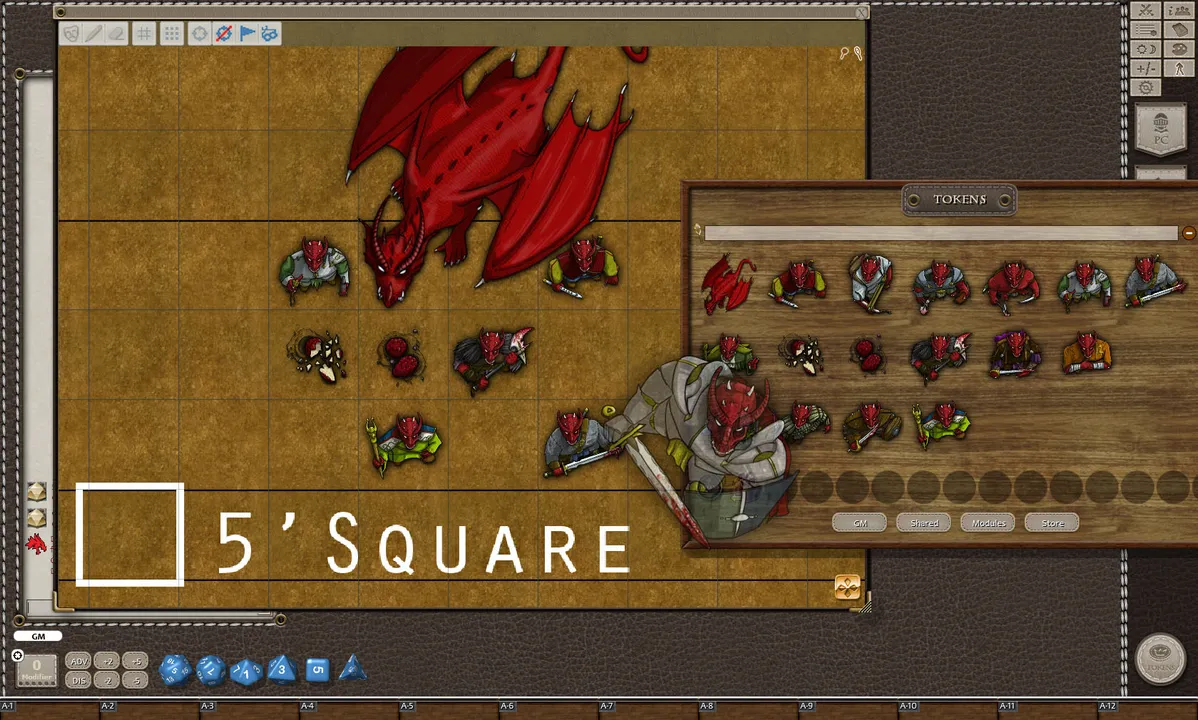 Fantasy Grounds - Red Dragons (Token Pack) Screenshot 2