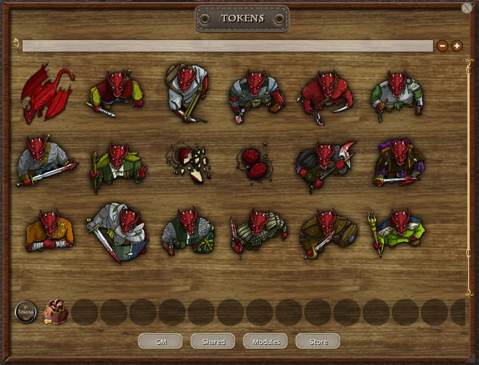 Fantasy Grounds - Red Dragons (Token Pack) Screenshot 0