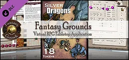 Fantasy Grounds - Silver Dragons (Token Pack)