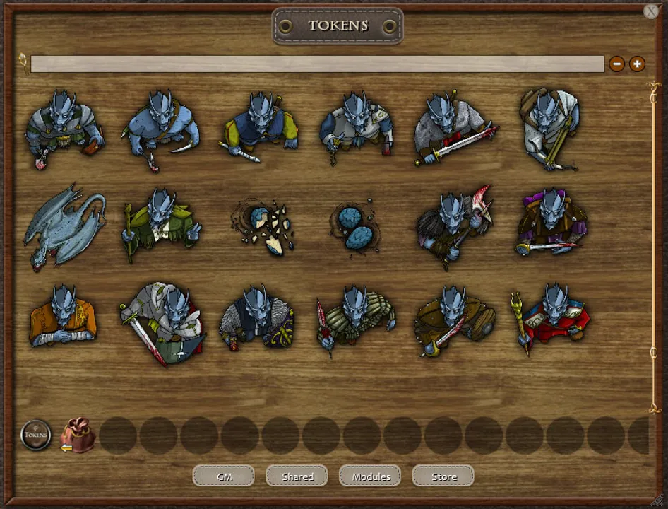 Fantasy Grounds - Silver Dragons (Token Pack) Screenshot 0