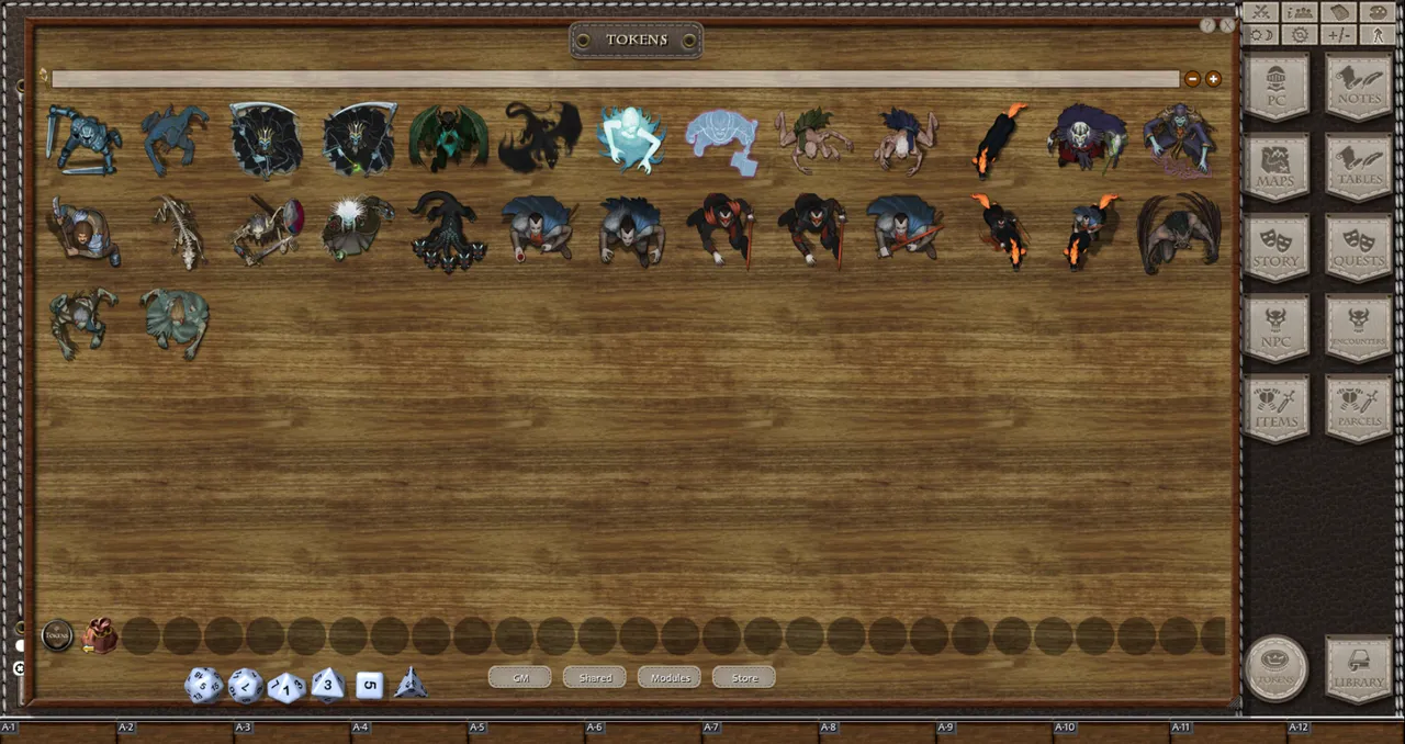 Fantasy Grounds - The Undying (Token Pack) Screenshot 1
