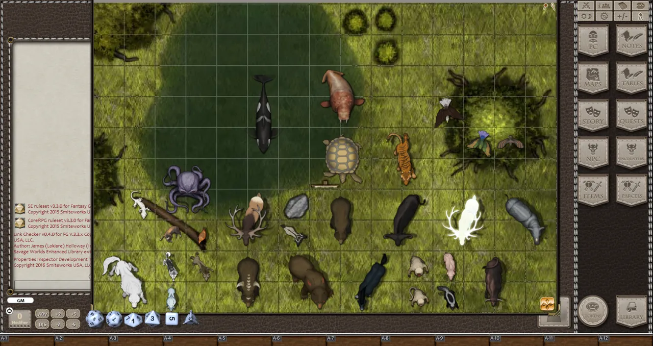 Fantasy Grounds - Animals 2 (Token Pack) Screenshot 3