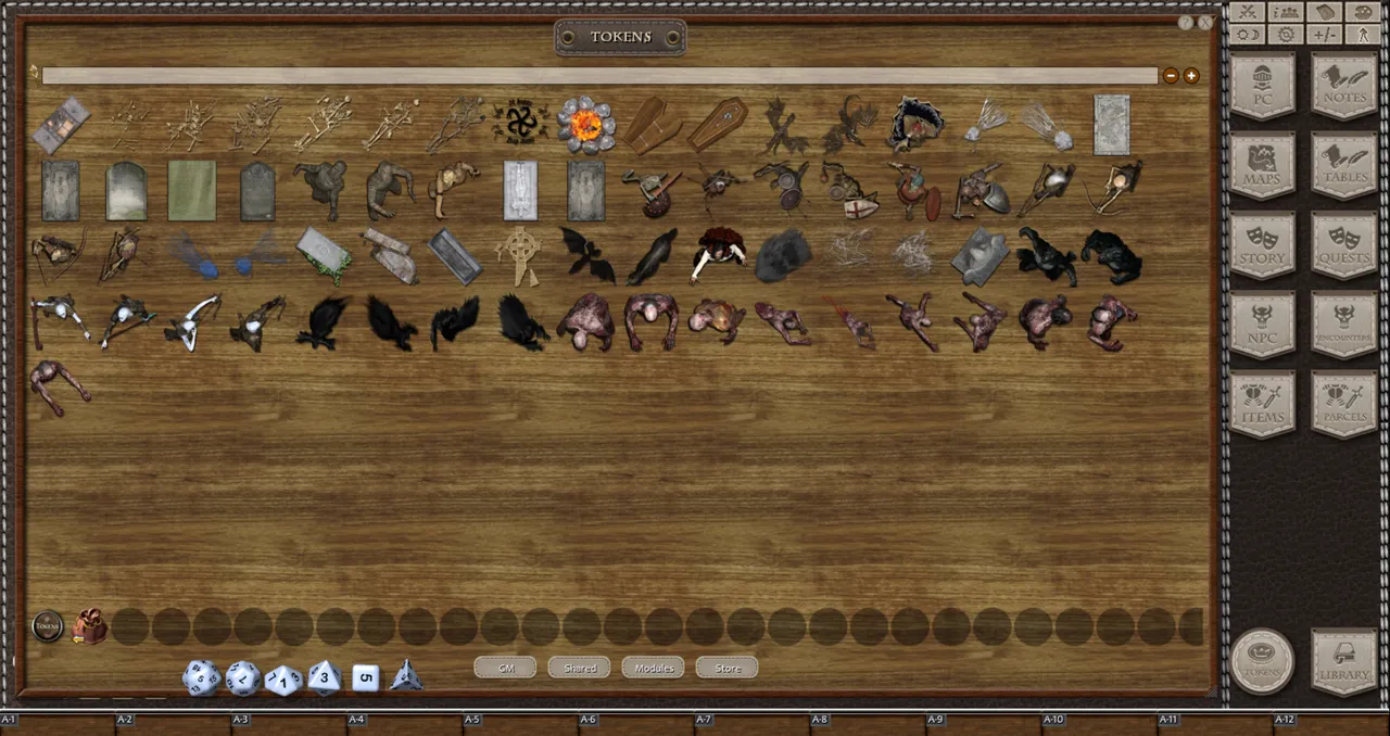 Fantasy Grounds - Ddraig Goch's Samhain Undead 1 (Token Pack) Screenshot 1