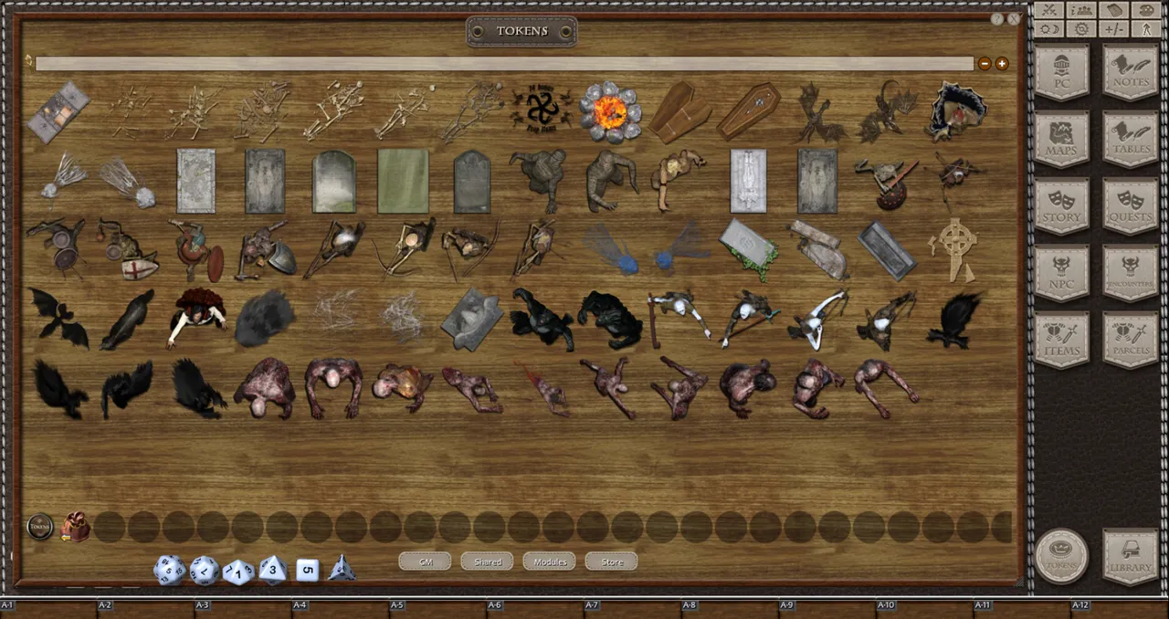 Fantasy Grounds - Ddraig Goch's Samhain Undead 1 (Token Pack) Screenshot 2
