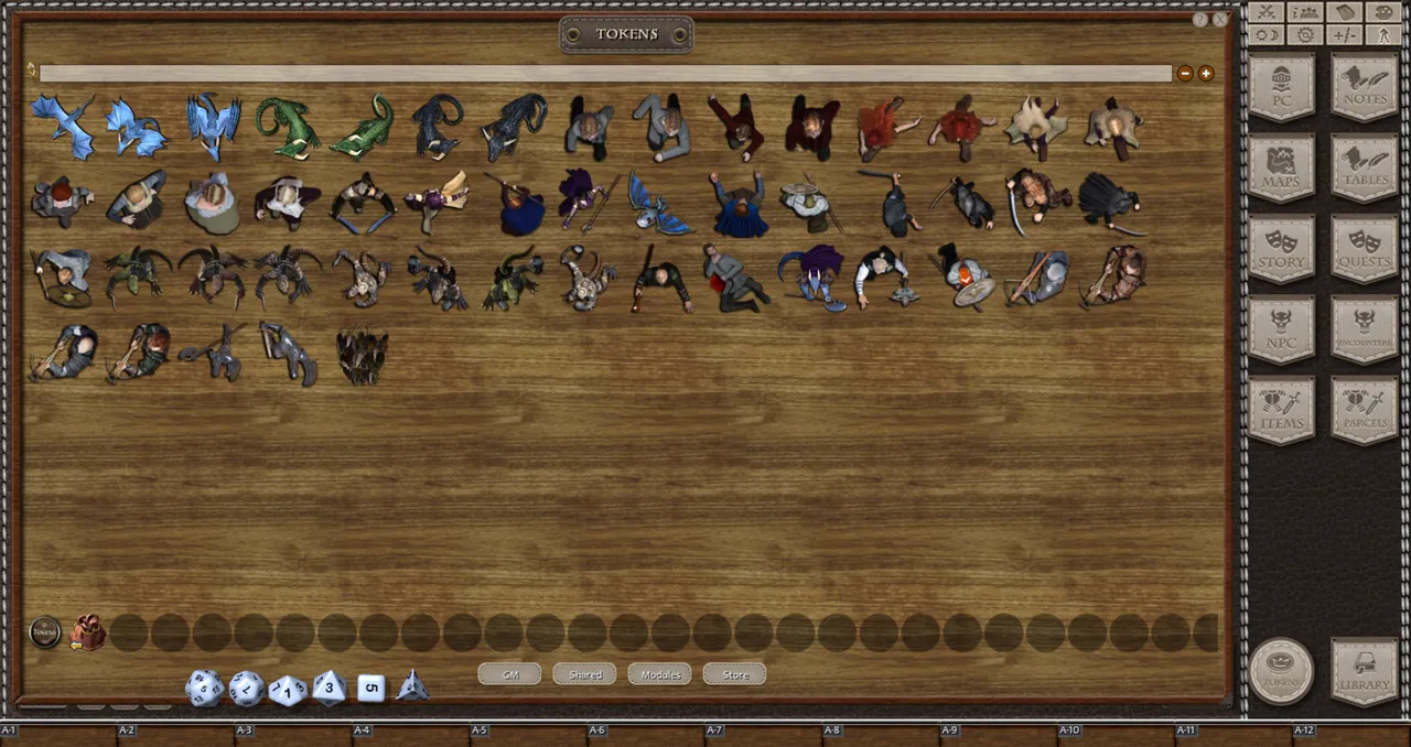 Fantasy Grounds - Ddraig Goch's Tyranny 1 (Token Pack) Screenshot 1