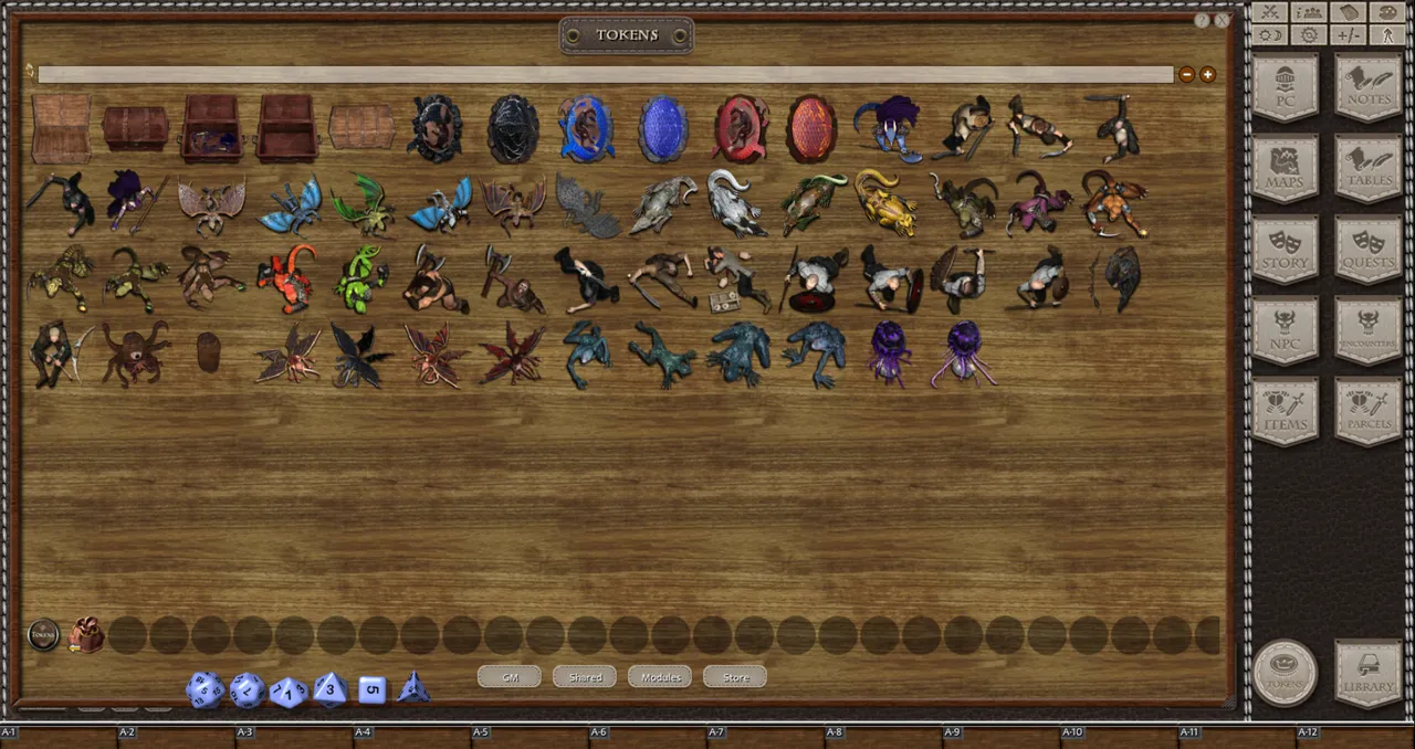 Fantasy Grounds - Ddraig Goch's Tyranny 3 (Token Pack) Screenshot 1