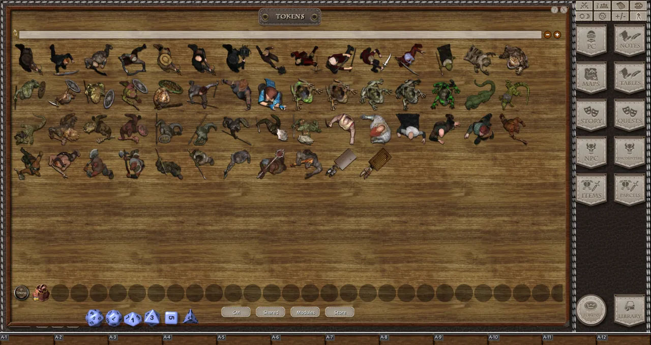Fantasy Grounds - Ddraig Goch's Tyranny 5 (Token Pack) Screenshot 1