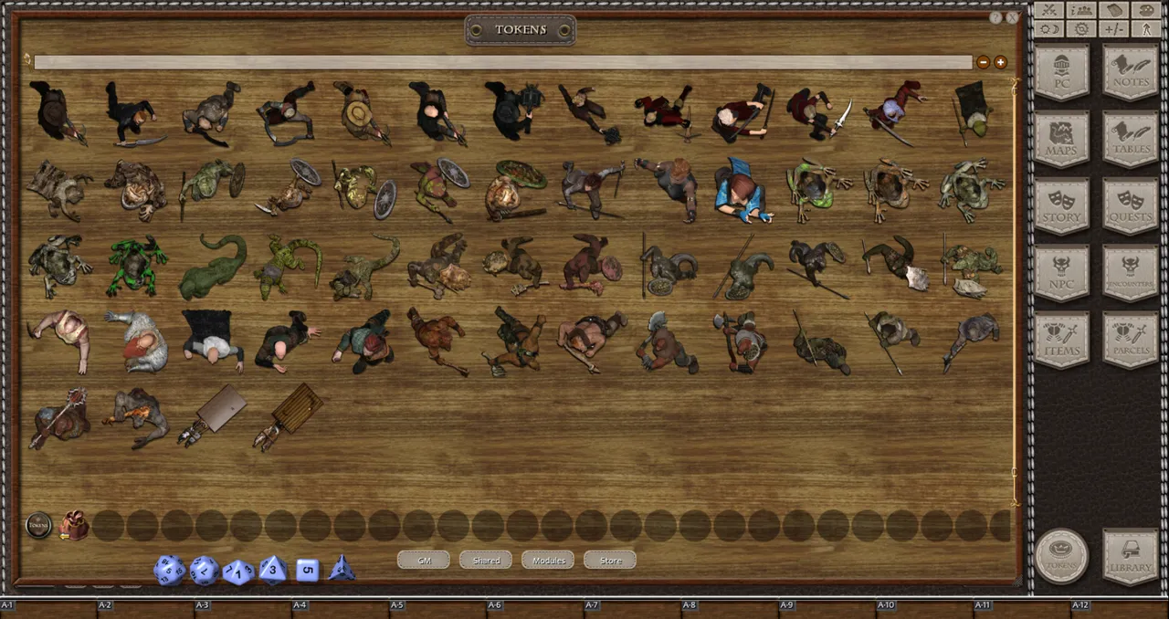 Fantasy Grounds - Ddraig Goch's Tyranny 5 (Token Pack) Screenshot 2