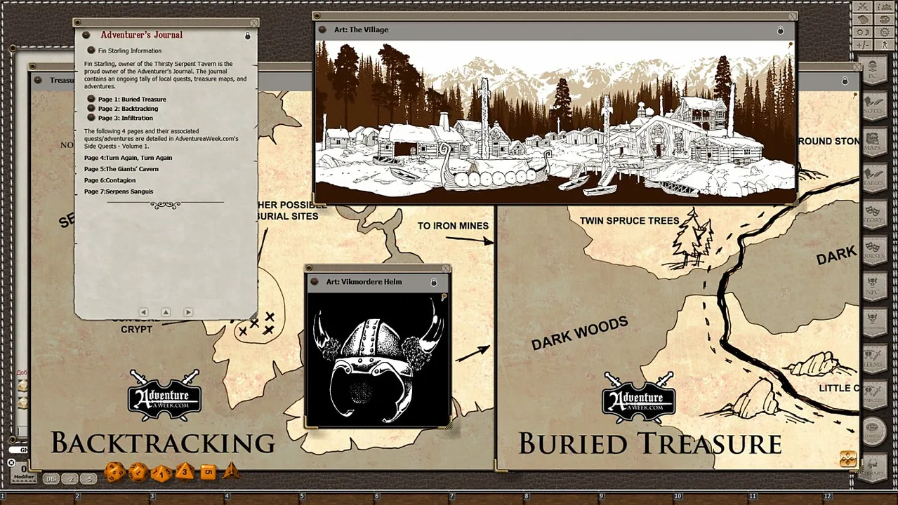 Fantasy Grounds - Rybalka (5E) Screenshot 1