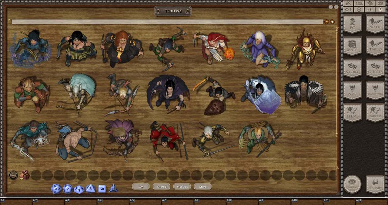 Fantasy Grounds - Elves (Token Pack) Screenshot 2