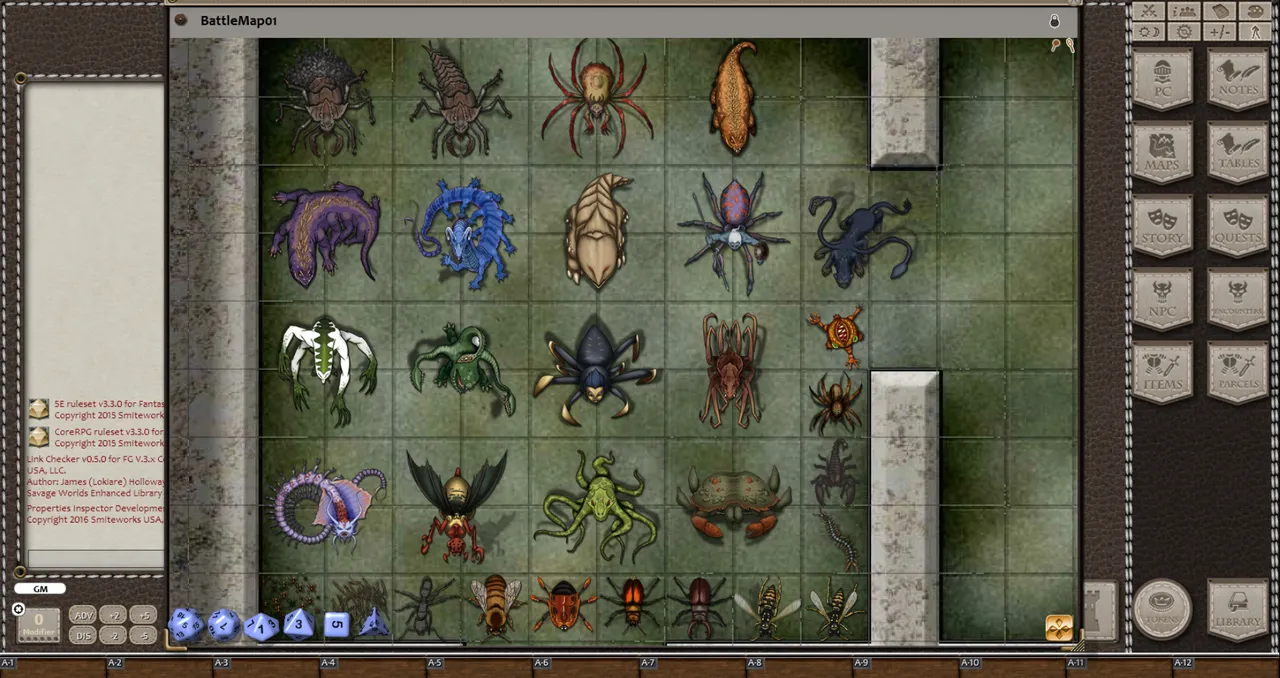 Fantasy Grounds - Many-Legged Fiends (Token Pack) Screenshot 3
