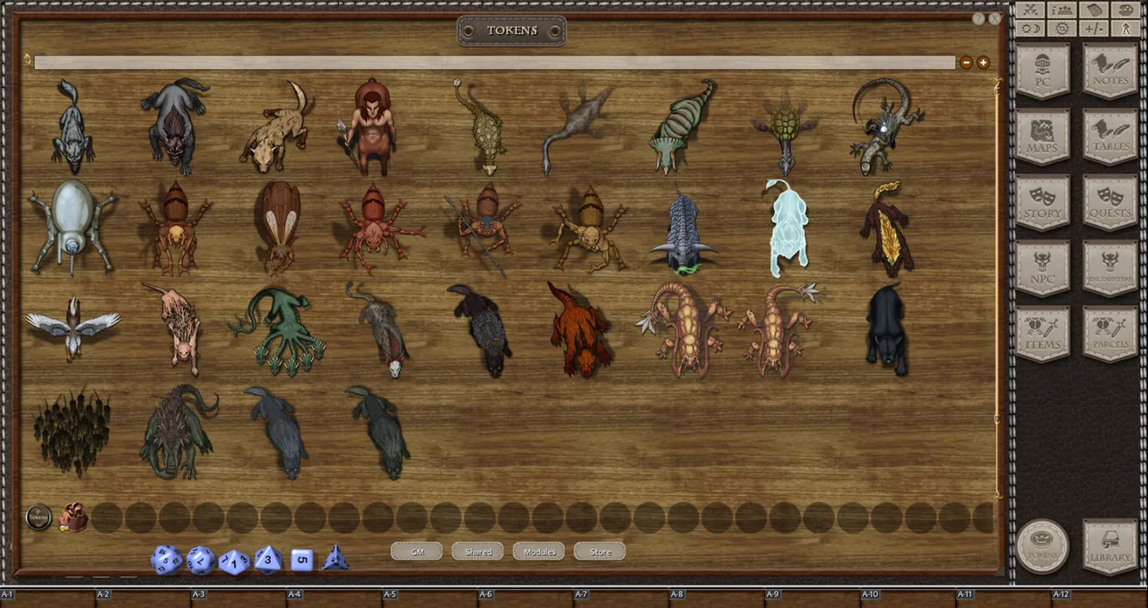 Fantasy Grounds - Four-Legged Fiends (Token Pack) Screenshot 3