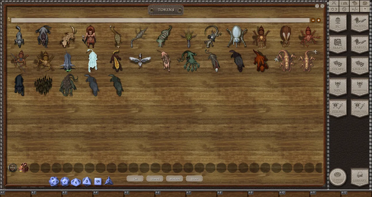 Fantasy Grounds - Four-Legged Fiends (Token Pack) Screenshot 2