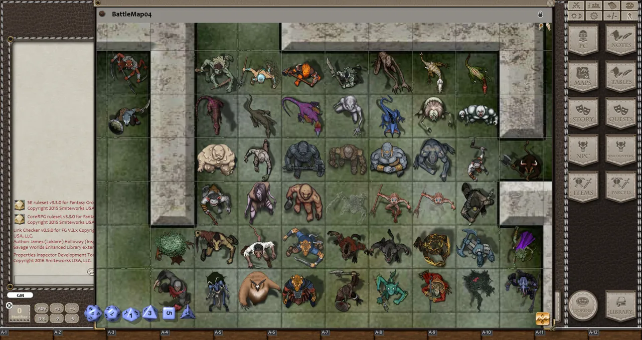 Fantasy Grounds - Two-Legged Fiends (Token Pack) Screenshot 3