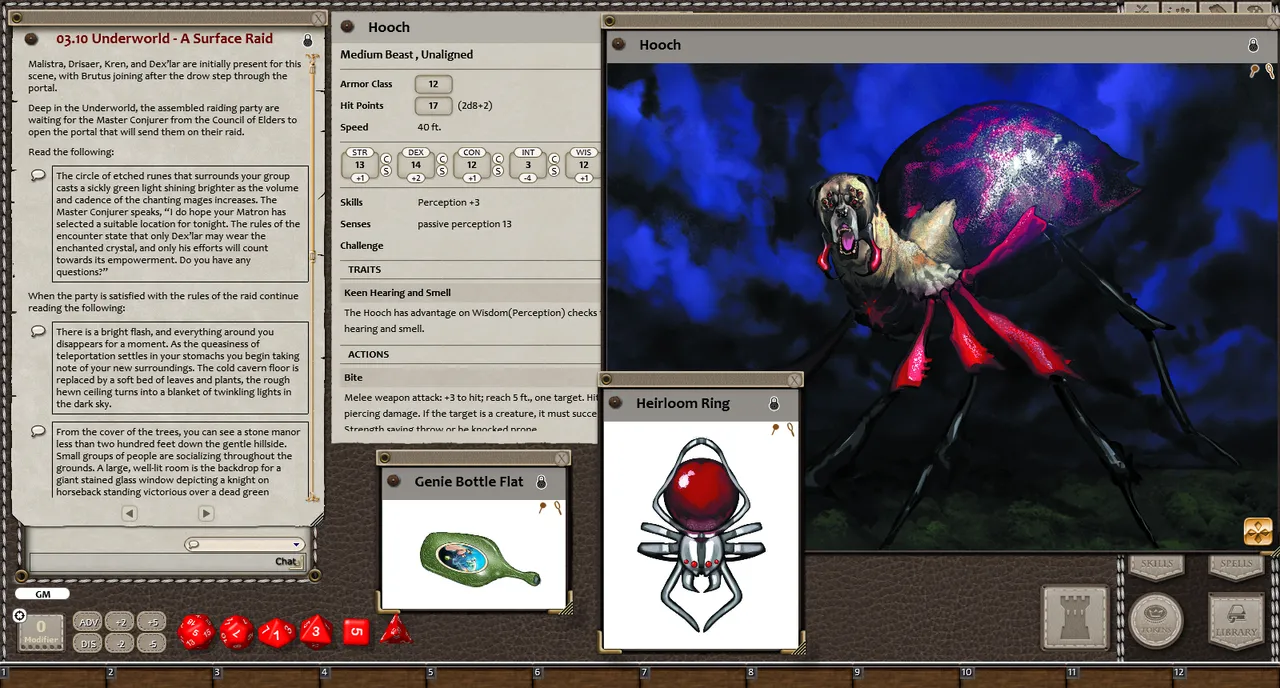 Fantasy Grounds - Of Drow Origin (5E) Screenshot 1