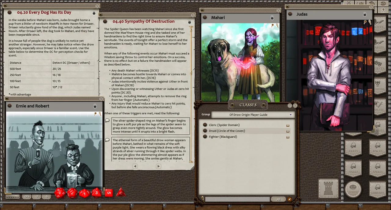 Fantasy Grounds - Of Drow Origin (5E) Screenshot 2