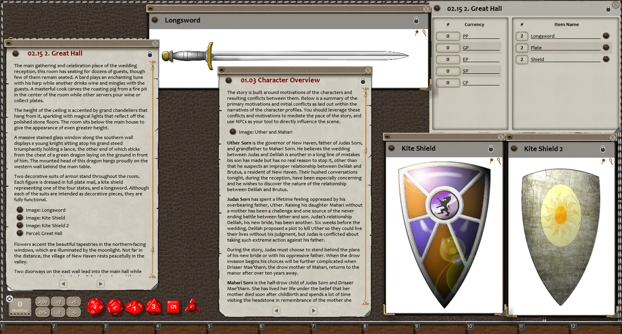 Fantasy Grounds - Of Drow Origin (5E) Screenshot 0