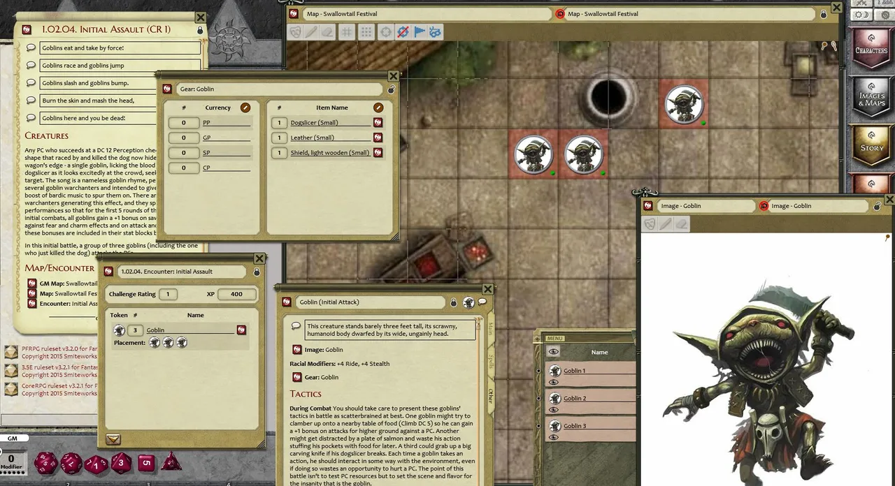 Fantasy Grounds - Pathfinder RPG - Rise of the Runelords Adventure Path Anniversary Edition (PFRPG) Screenshot 1