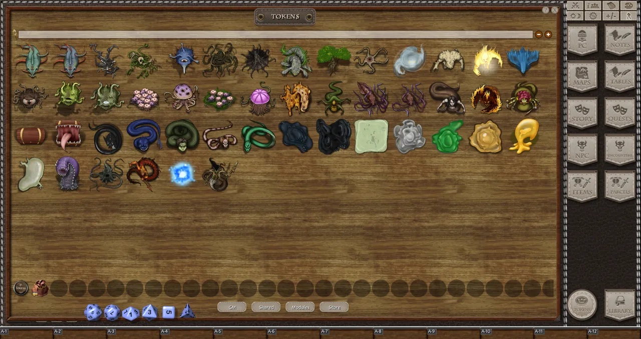 Fantasy Grounds - No Legged Fiends (Token Pack) Screenshot 1
