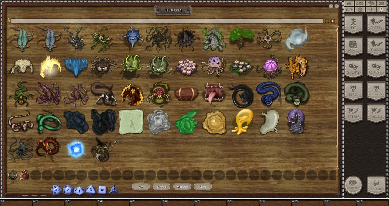 Fantasy Grounds - No Legged Fiends (Token Pack) Screenshot 2