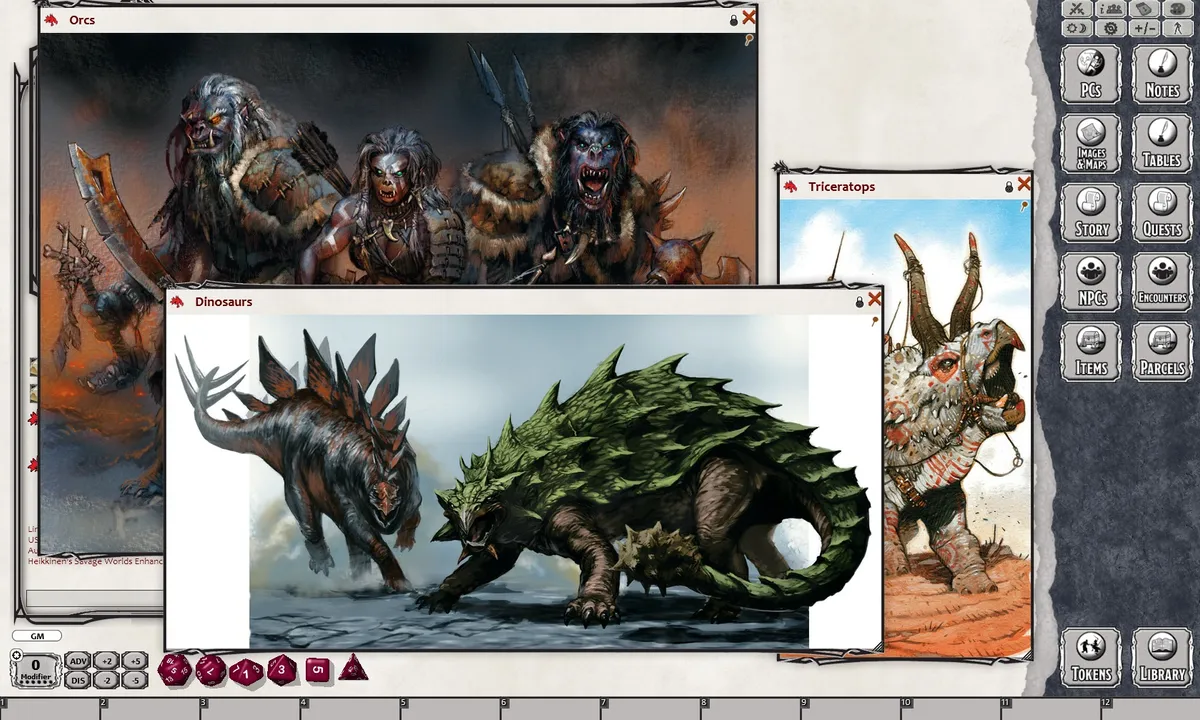 Fantasy Grounds - Dungeons & Dragons - Lair Assault: Attack of the Tyrantclaw (5E) Screenshot 0