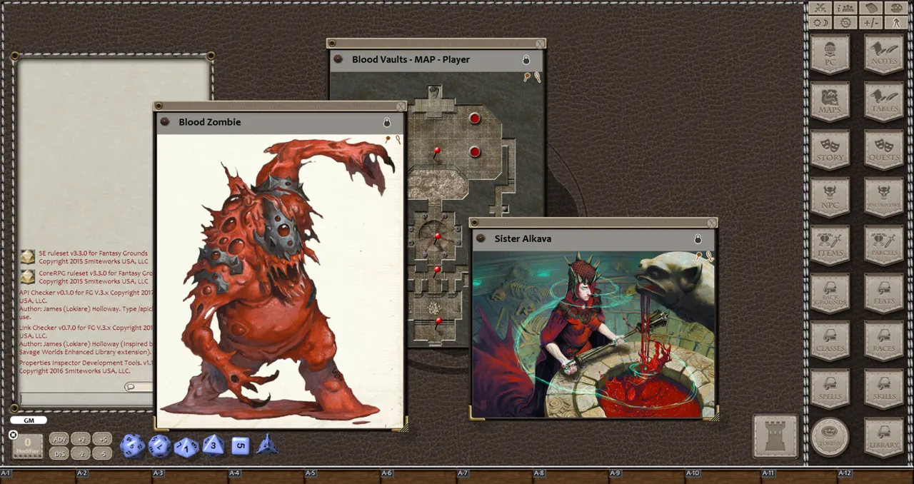 Fantasy Grounds - Blood Vaults of Sister Alkava (5E) Screenshot 0
