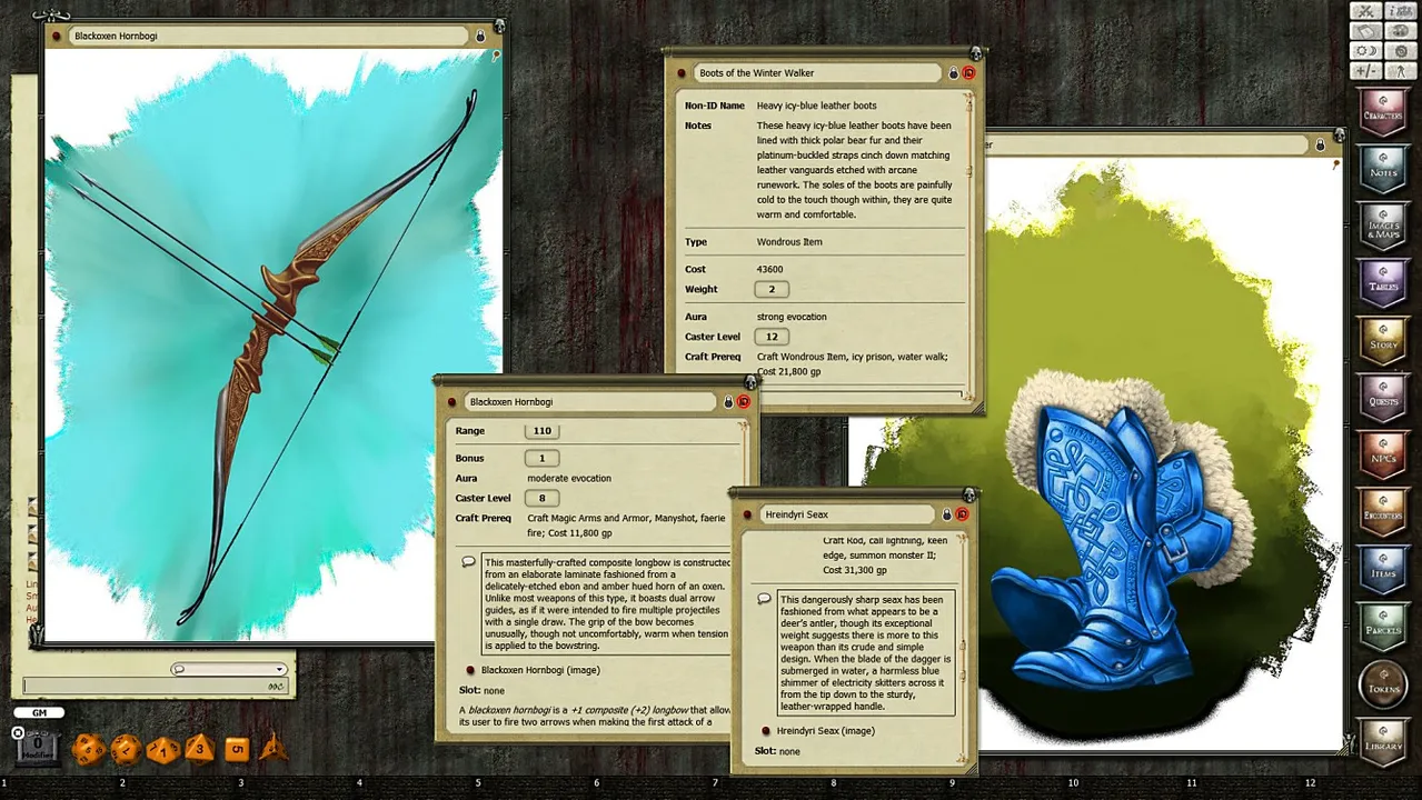 Fantasy Grounds - Into the Wintery Gale: Raider’s Haul (PFRPG) Screenshot 1