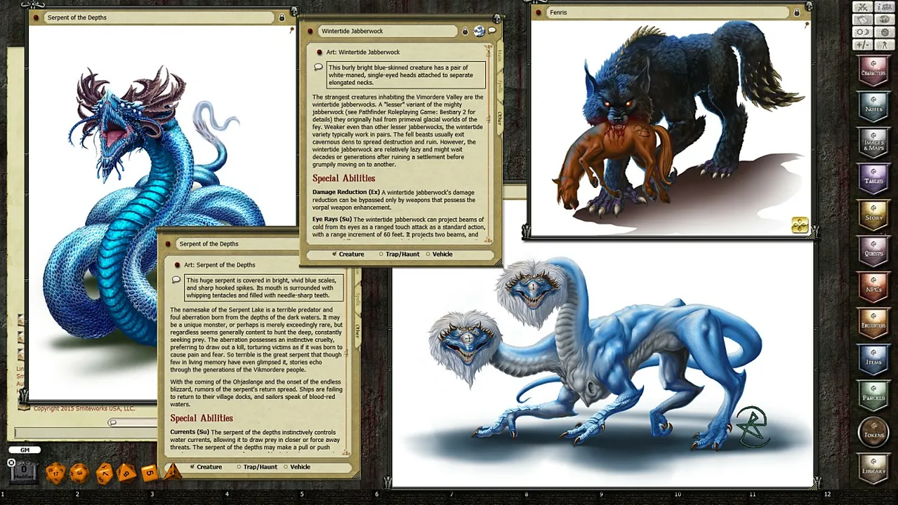 Fantasy Grounds - Winter’s Roar: Vikmordere Bestiary (PFRPG) Screenshot 2