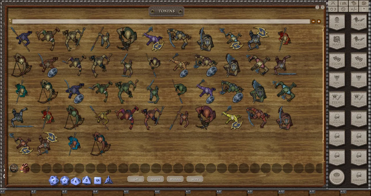 Fantasy Grounds - Dragon Kin (Token Pack) Screenshot 2