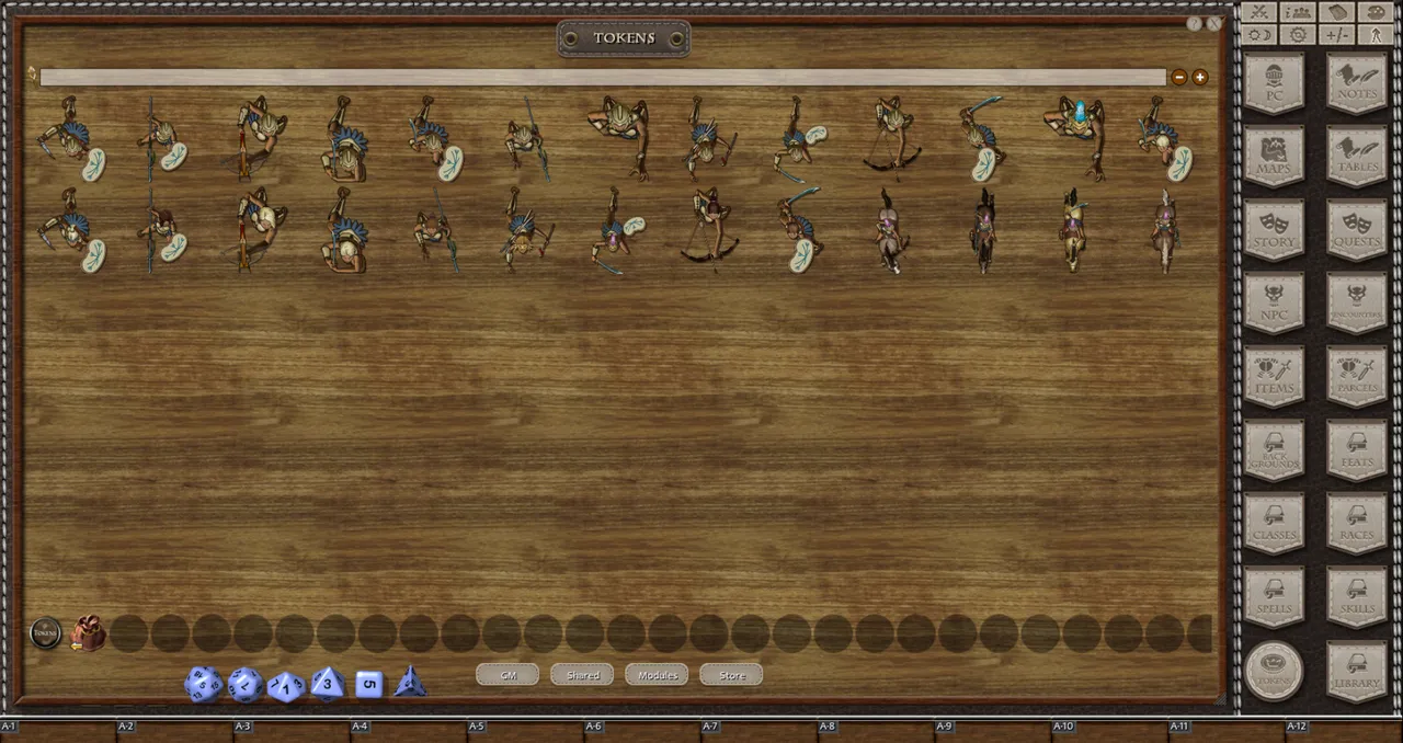 Fantasy Grounds - Amazons (Token Pack) Screenshot 1