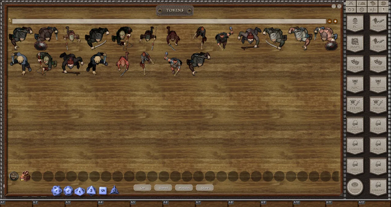 Fantasy Grounds - Brigands (Token Pack) Screenshot 1