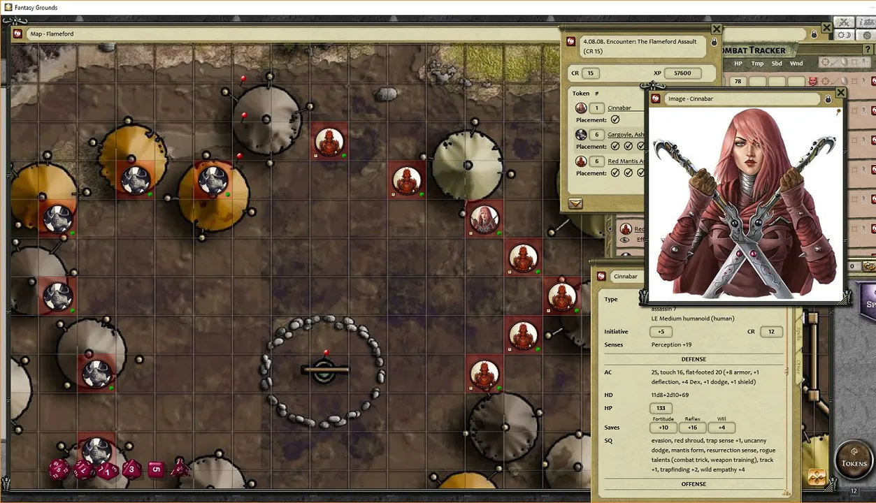 Fantasy Grounds - Pathfinder RPG - Curse of the Crimson Throne Screenshot 4