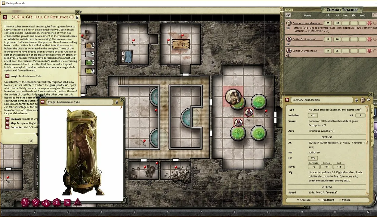 Fantasy Grounds - Pathfinder RPG - Curse of the Crimson Throne Screenshot 3