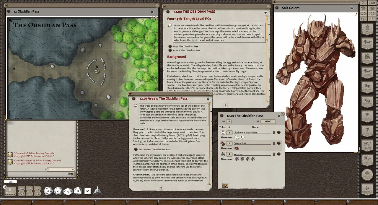 Fantasy Grounds - Prepared! One Shot Adventures (5E) Screenshot 3