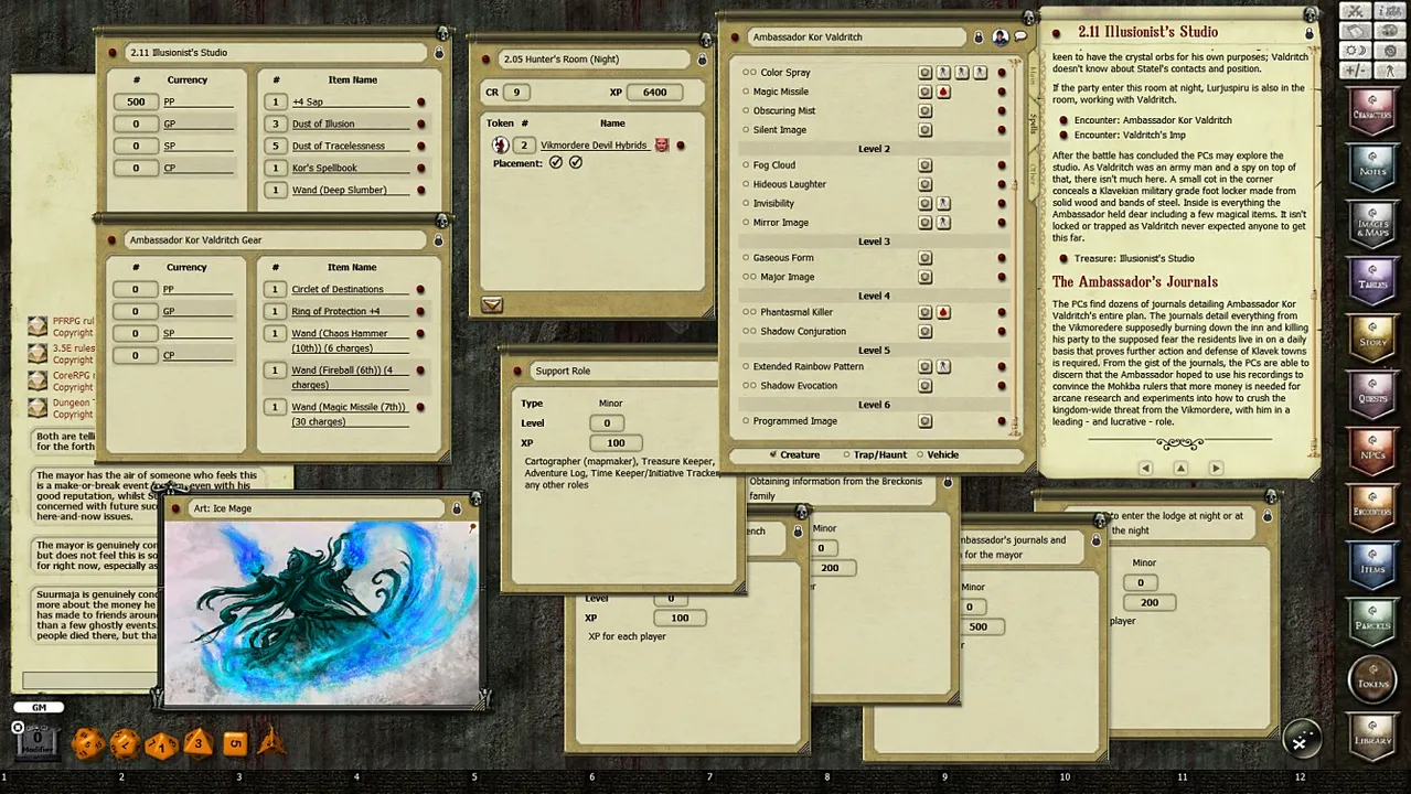 Fantasy Grounds - A17: Haunting at Rybalka Lodge (PFRPG) Screenshot 3