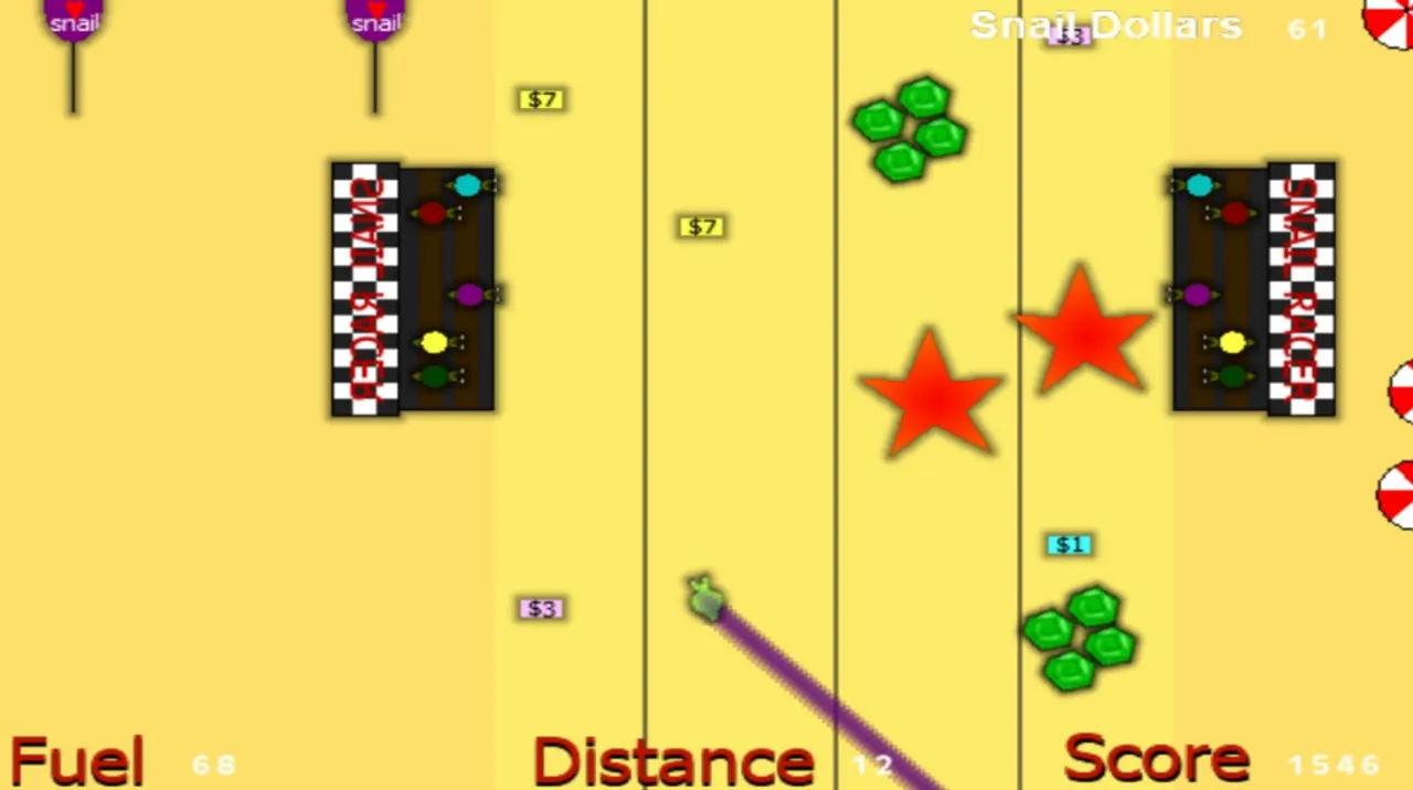 Snail Racer Extreme Screenshot 1