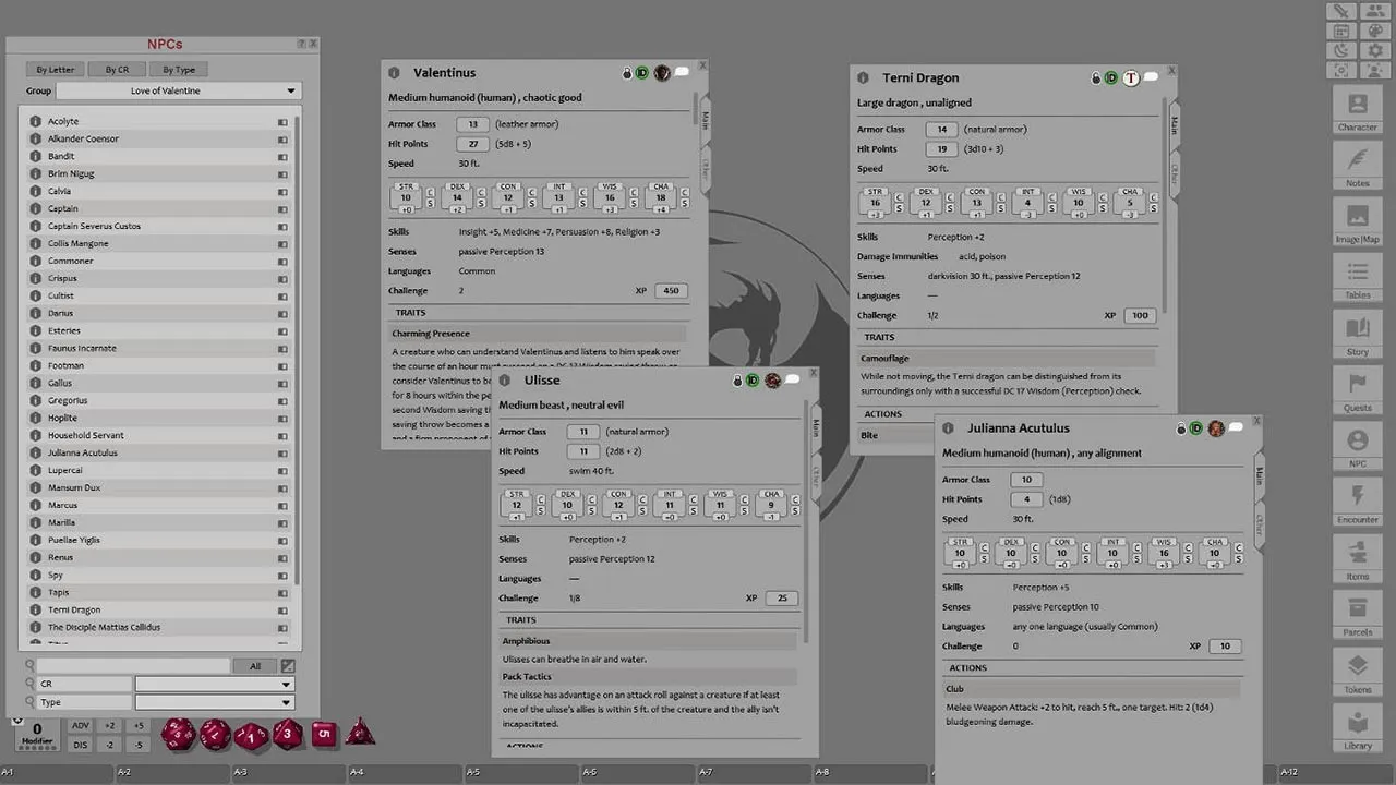 Fantasy Grounds - For the Love of Valentine Screenshot 1