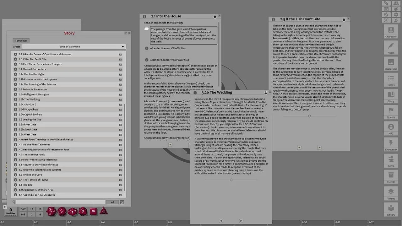Fantasy Grounds - For the Love of Valentine Screenshot 5