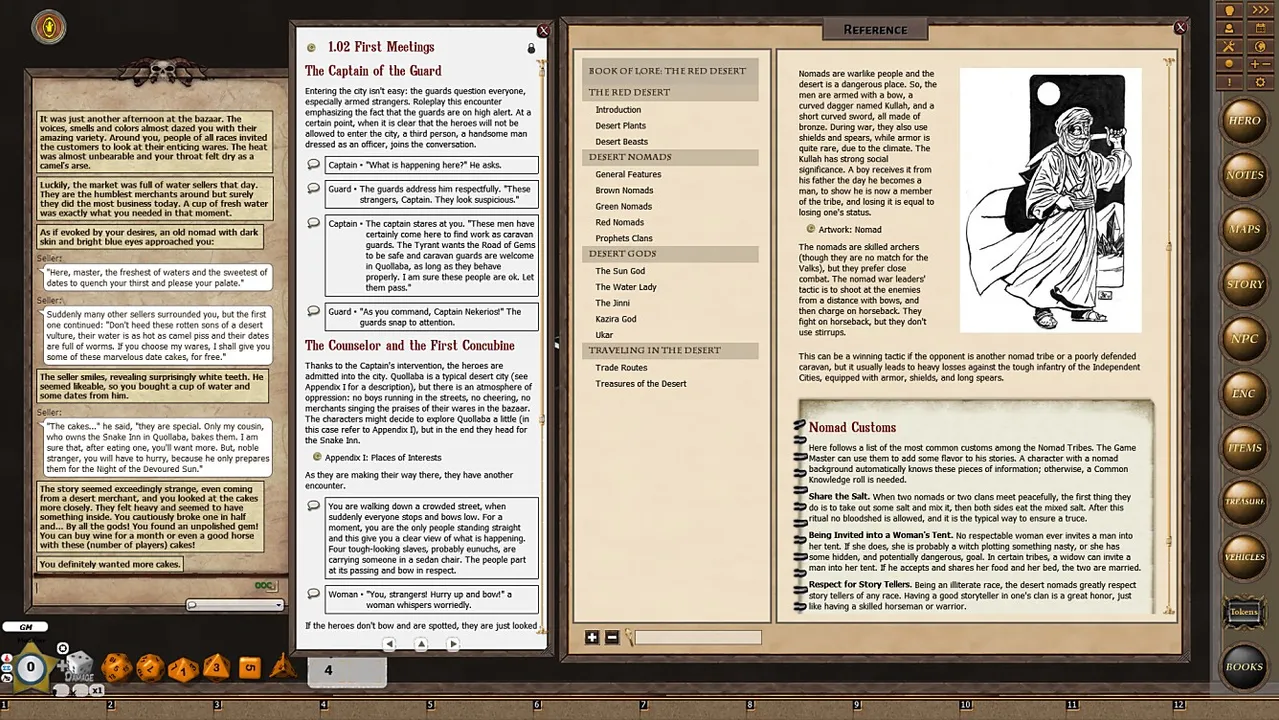 Fantasy Grounds - Beasts & Barbarians: Death of a Tyrant (Savage Worlds) Screenshot 1