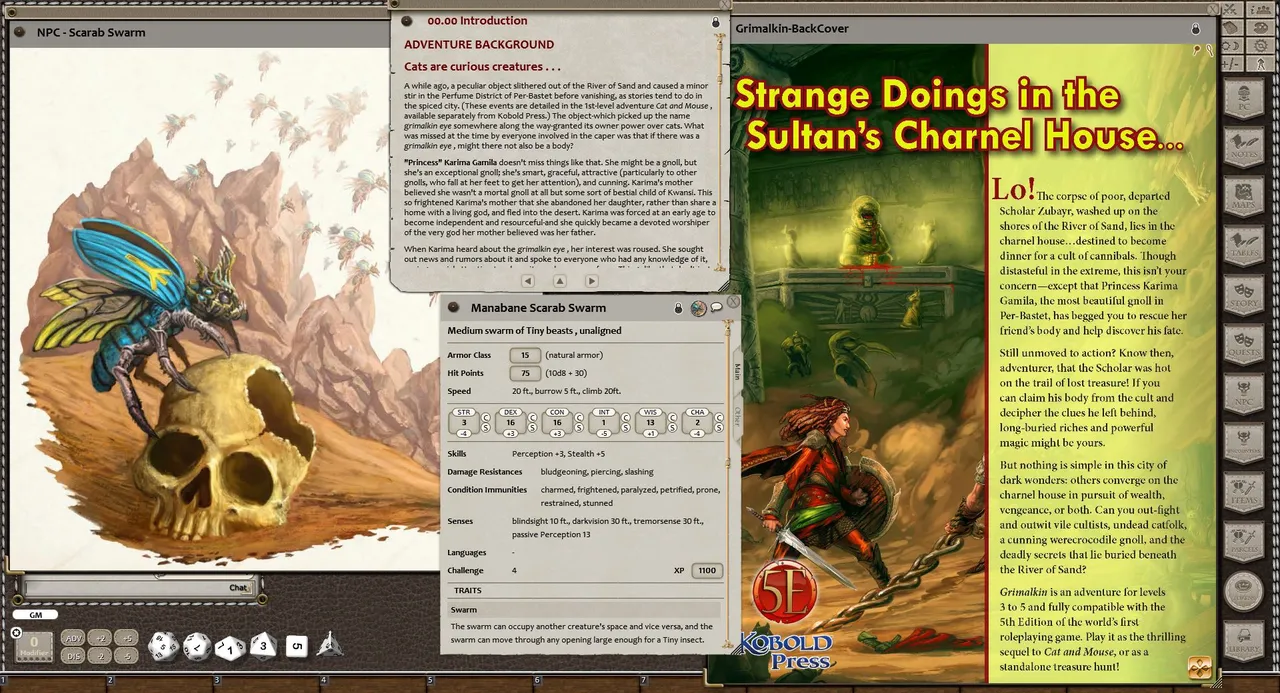 Fantasy Grounds - Grimalkin (5E) Screenshot 3