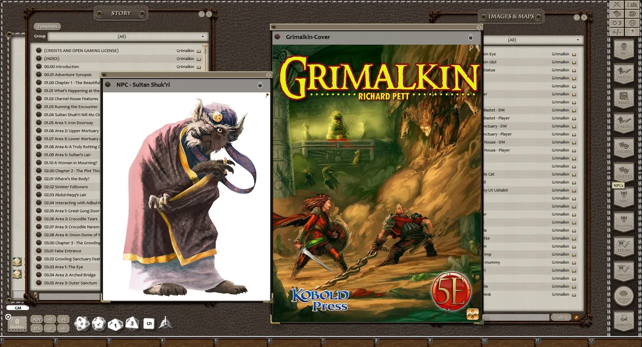 Fantasy Grounds - Grimalkin (5E) Screenshot 0