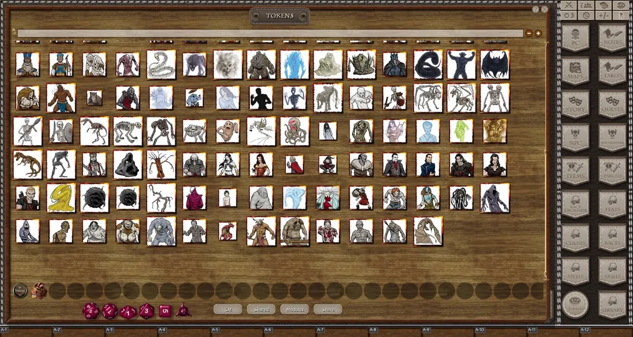 Fantasy Grounds - Online Gaming Pack #8: Undead & Oozes (Token Pack) Screenshot 1