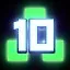 10 Green Squares icon