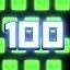 100 Green Squares icon