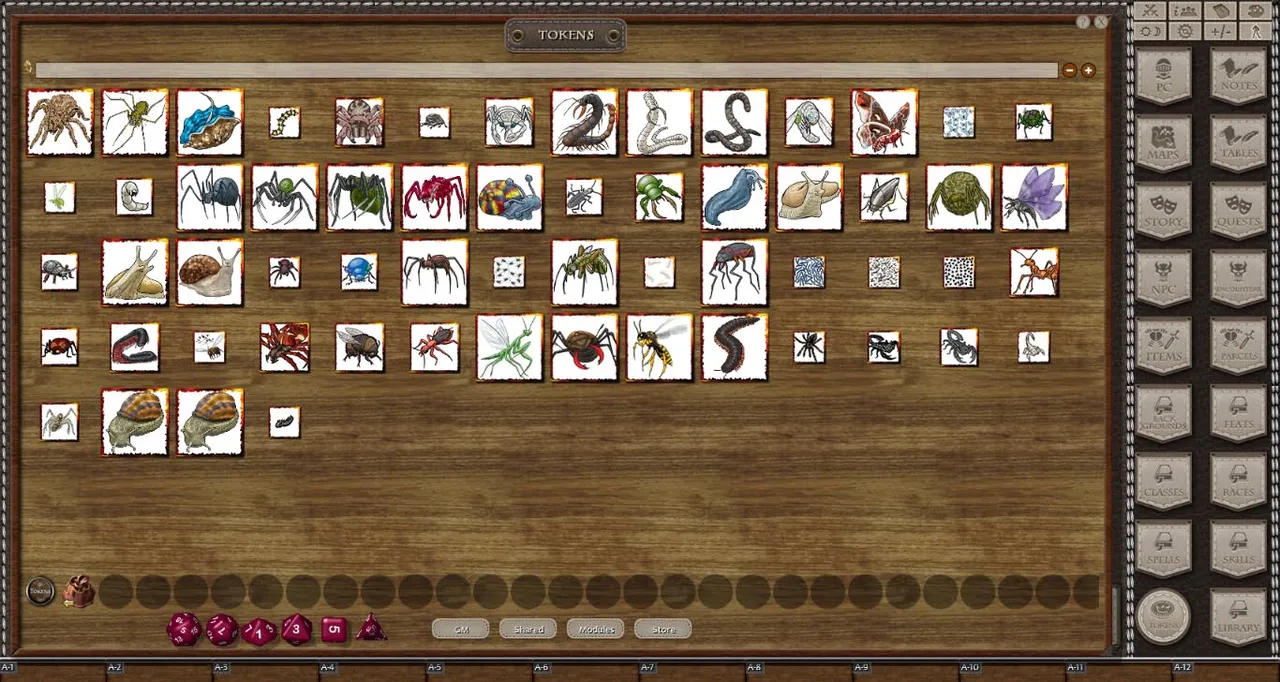 Fantasy Grounds - Online Gaming #10: Plants & Vermin (Token Pack) Screenshot 2